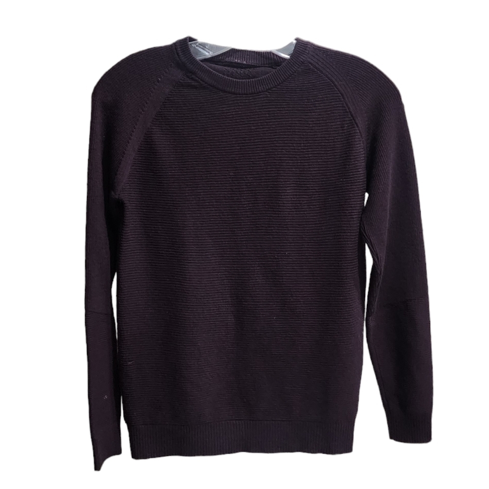 💜 LULULEMON purple ribbed sweater